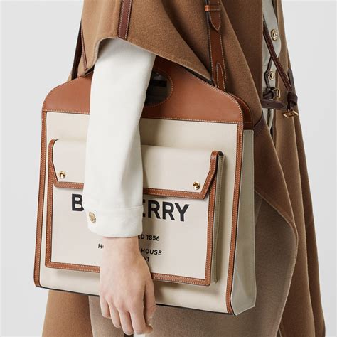 burberry satchel handbags spring 2015 with outside flap pocket|burberry handbags designer.